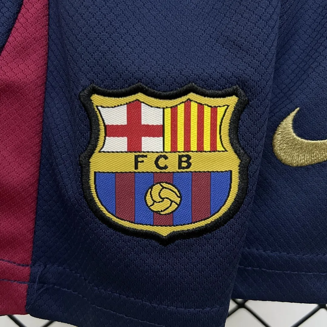 25-26 Barcelona x Travis Scott Home Kid Kits Youth Apparels AAAAJersey Wholesale Yupoo 4