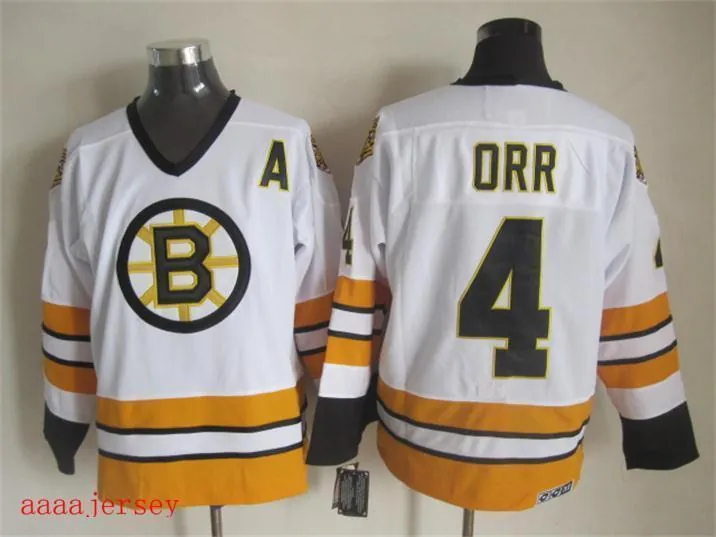 Boston Bruins retro ice hockey jersey M-3XL 波士顿棕熊队复古冰球服 4