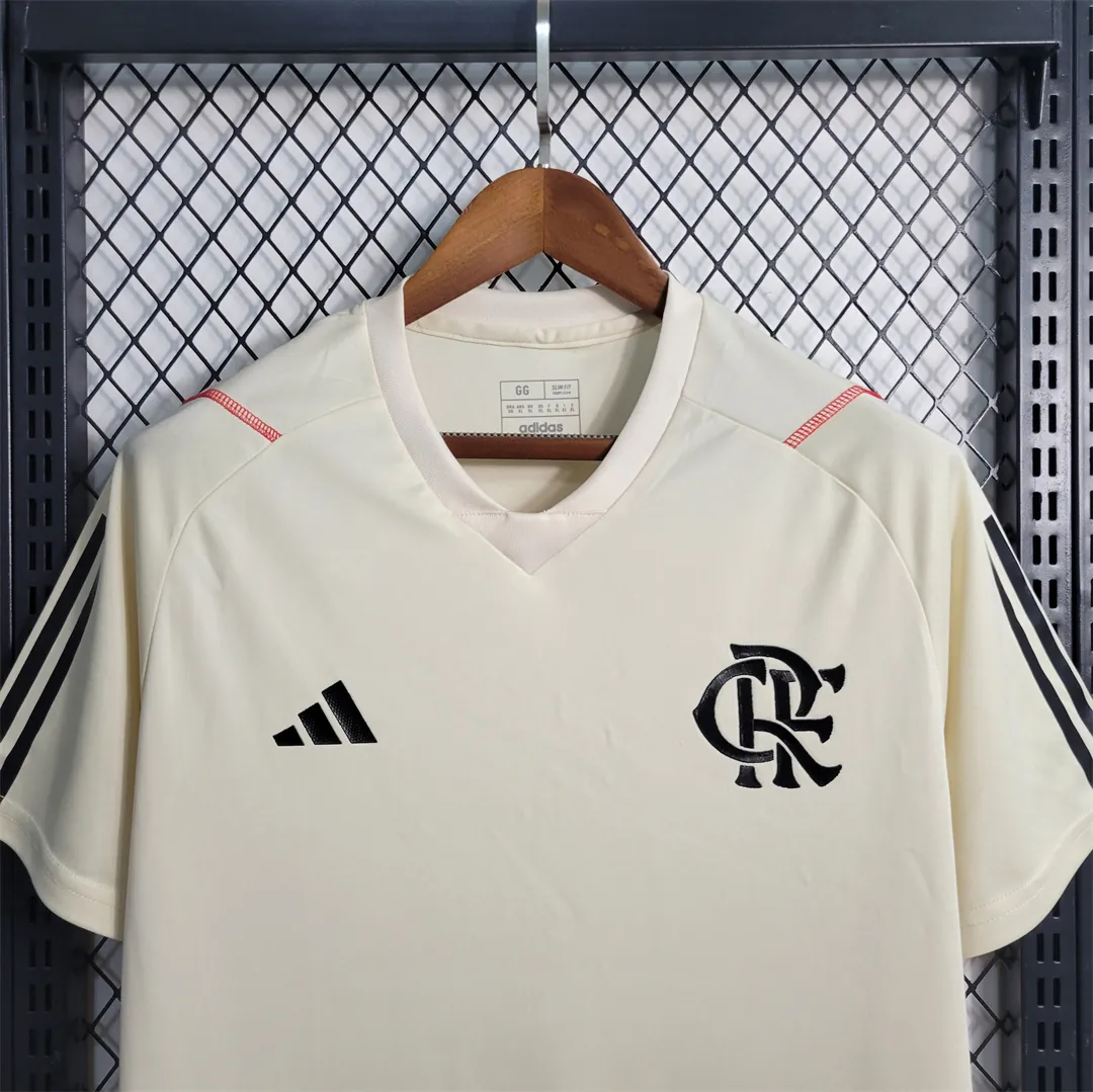 23-24 Flamengo training suit off-white 12