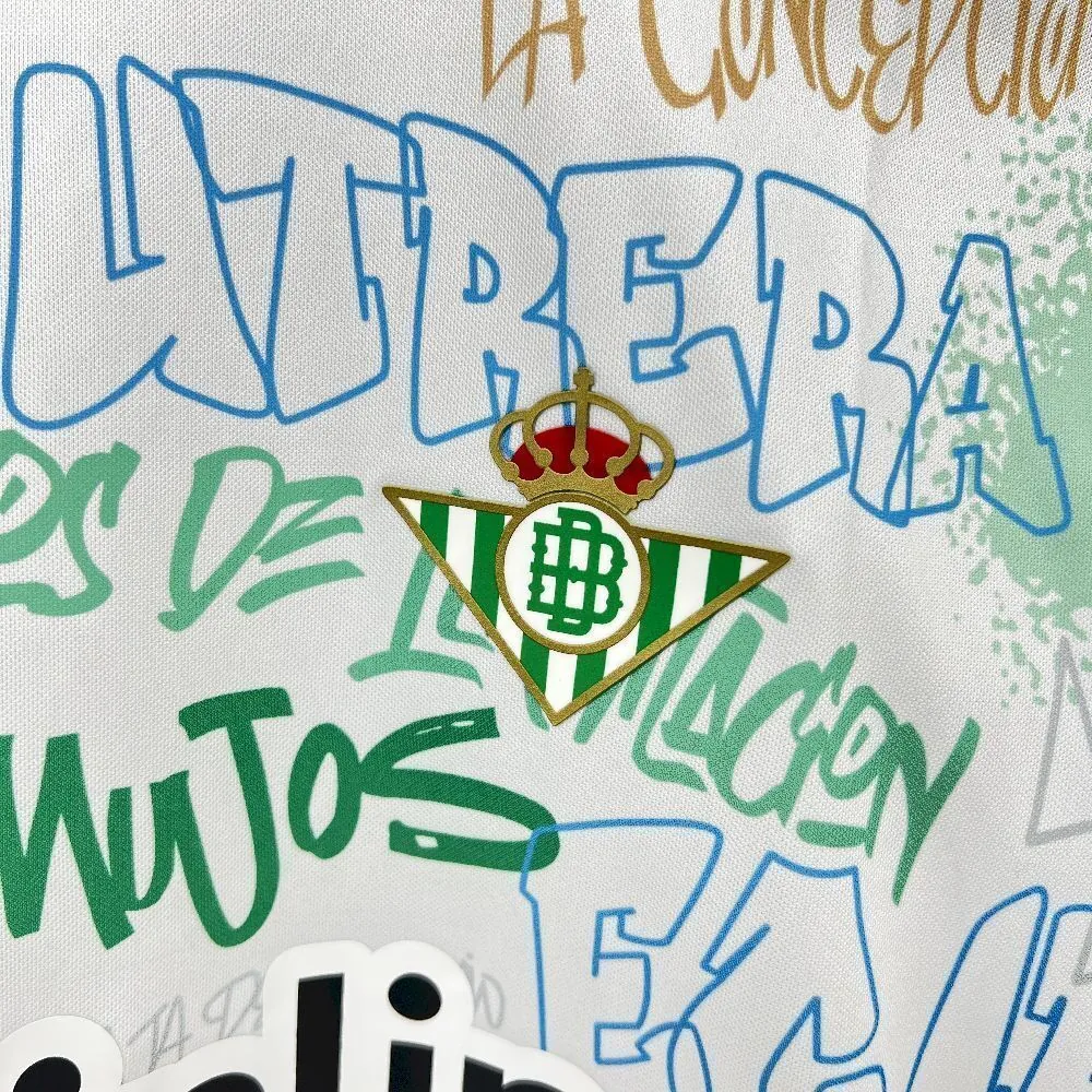 25-26 Real Betis Special Edition Kit Football Pre-Match T-Shirt AAAAJersey Supply Yupoo 4