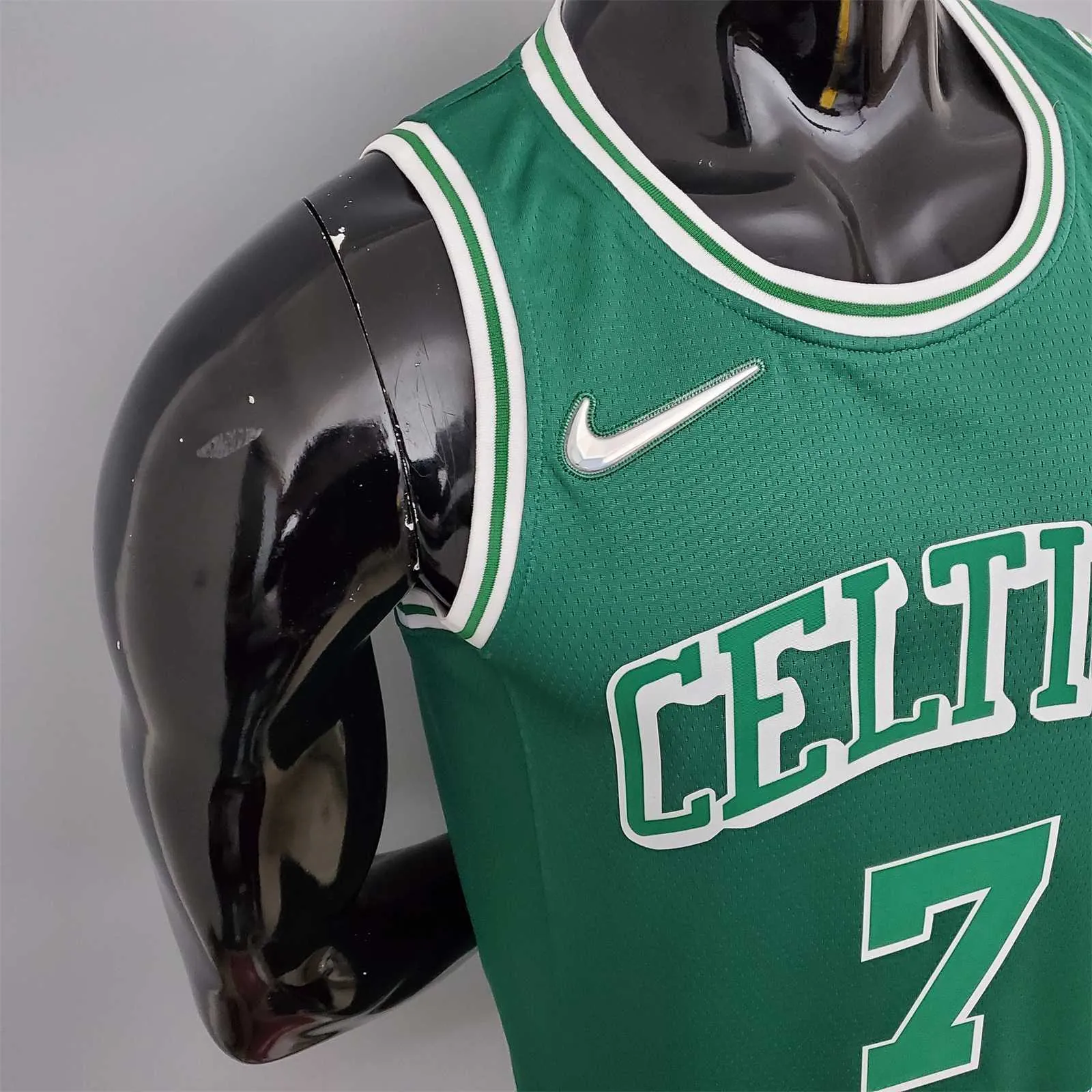 2022 season Brown#7 Celtics City Edition Green 4