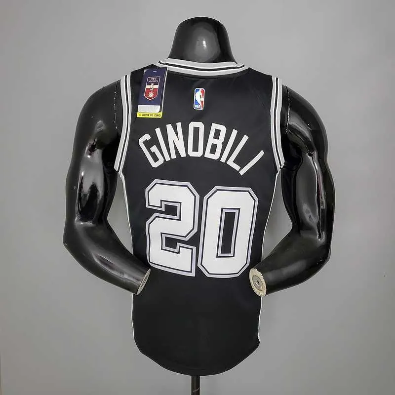 GINOBILI#20 Spurs Black 7