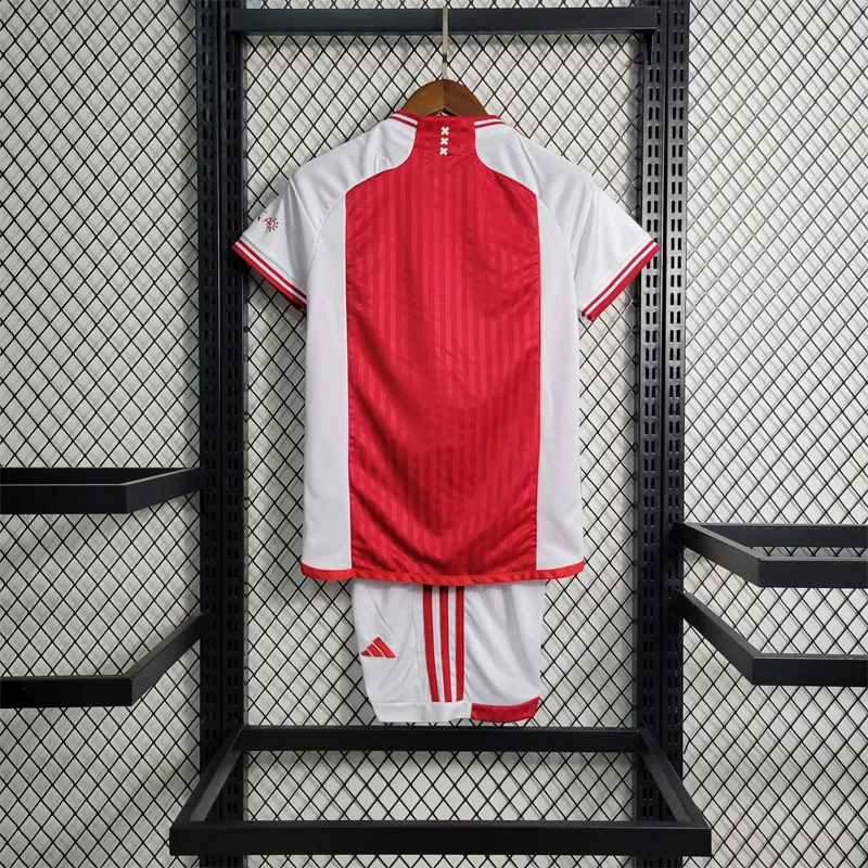 23-24 Kids Ajax Home Size 16-28 Soccer Jerseys 3