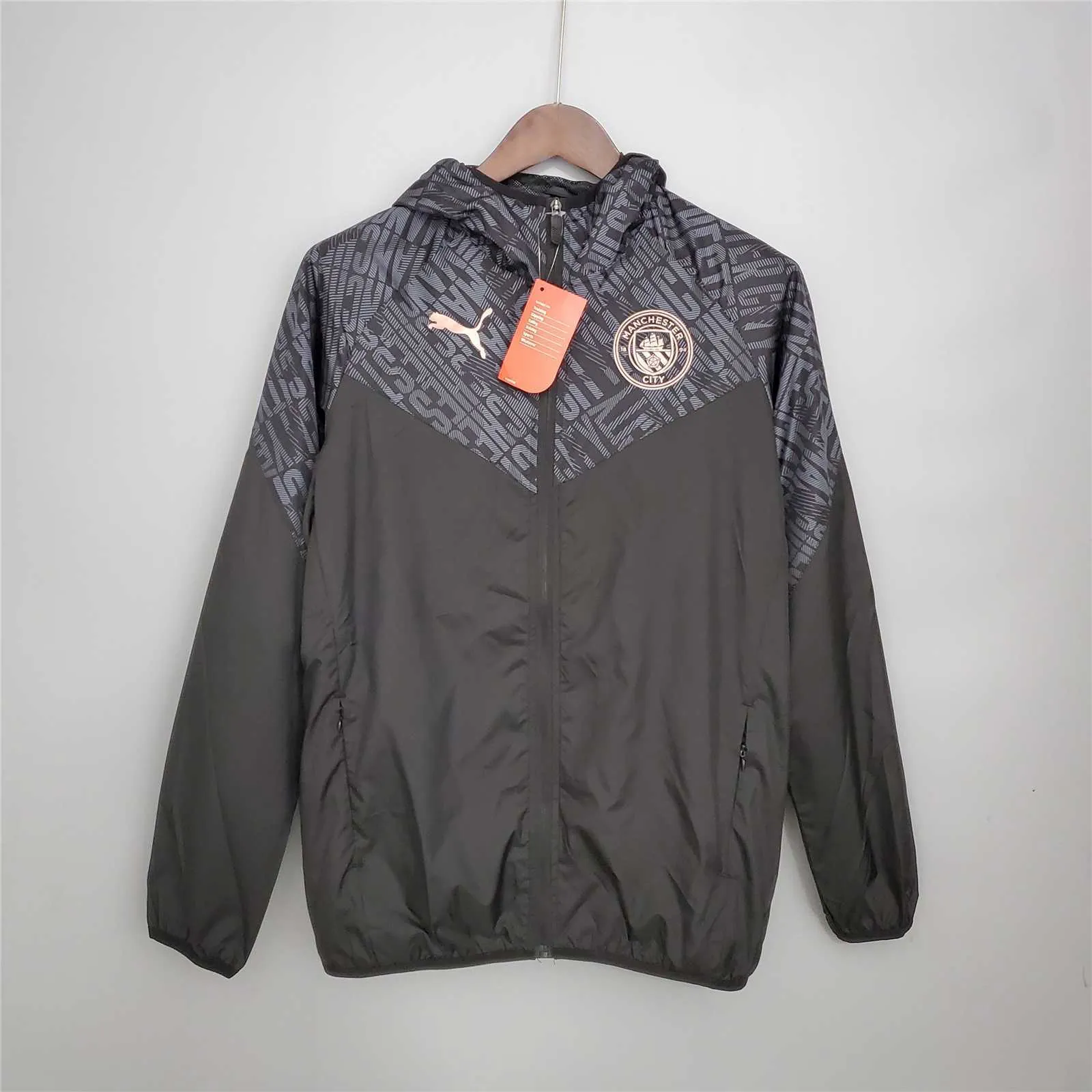 21-22 Manchester City Black Windbreaker 8