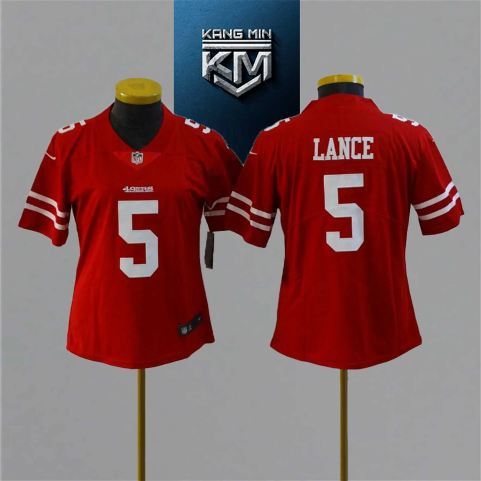 2021 49ers NFL woman Jersey 5