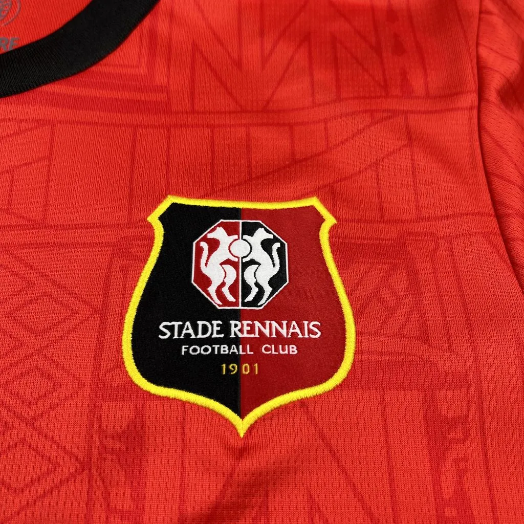 26-27 Stade Rennais Mens Home Kit Football T-Shirt AAAAJersey Supply Yupoo 10 2