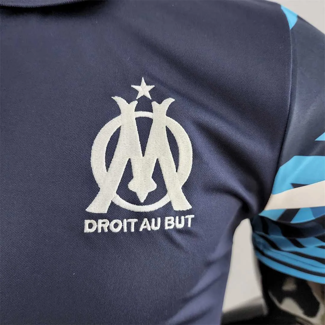 22-23 Marseille royal blue POLO 3