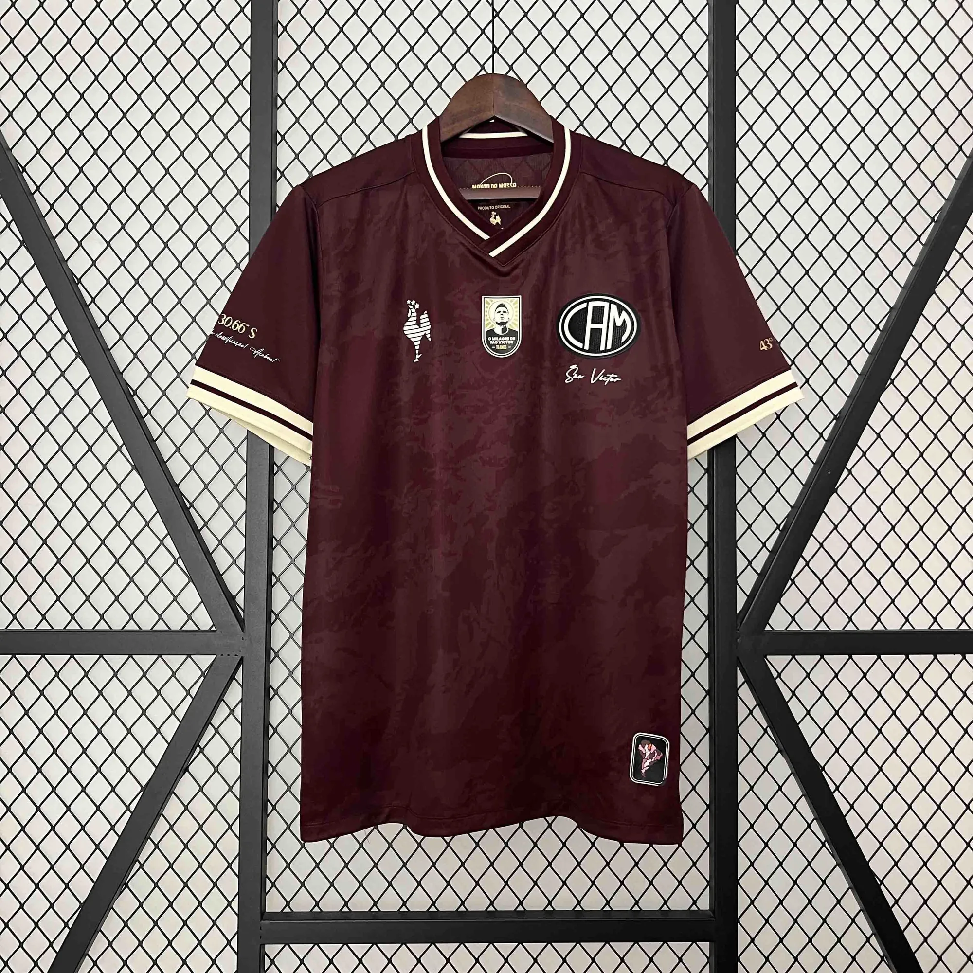 23-24 Atletico Mineiro Manto da Massa GoalKeeper Red Kit Football AAAAJersey Supplier 9