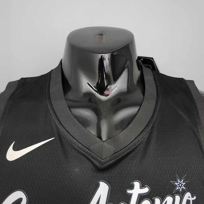 New DUNCAN#21 season Spurs City Edition black 3