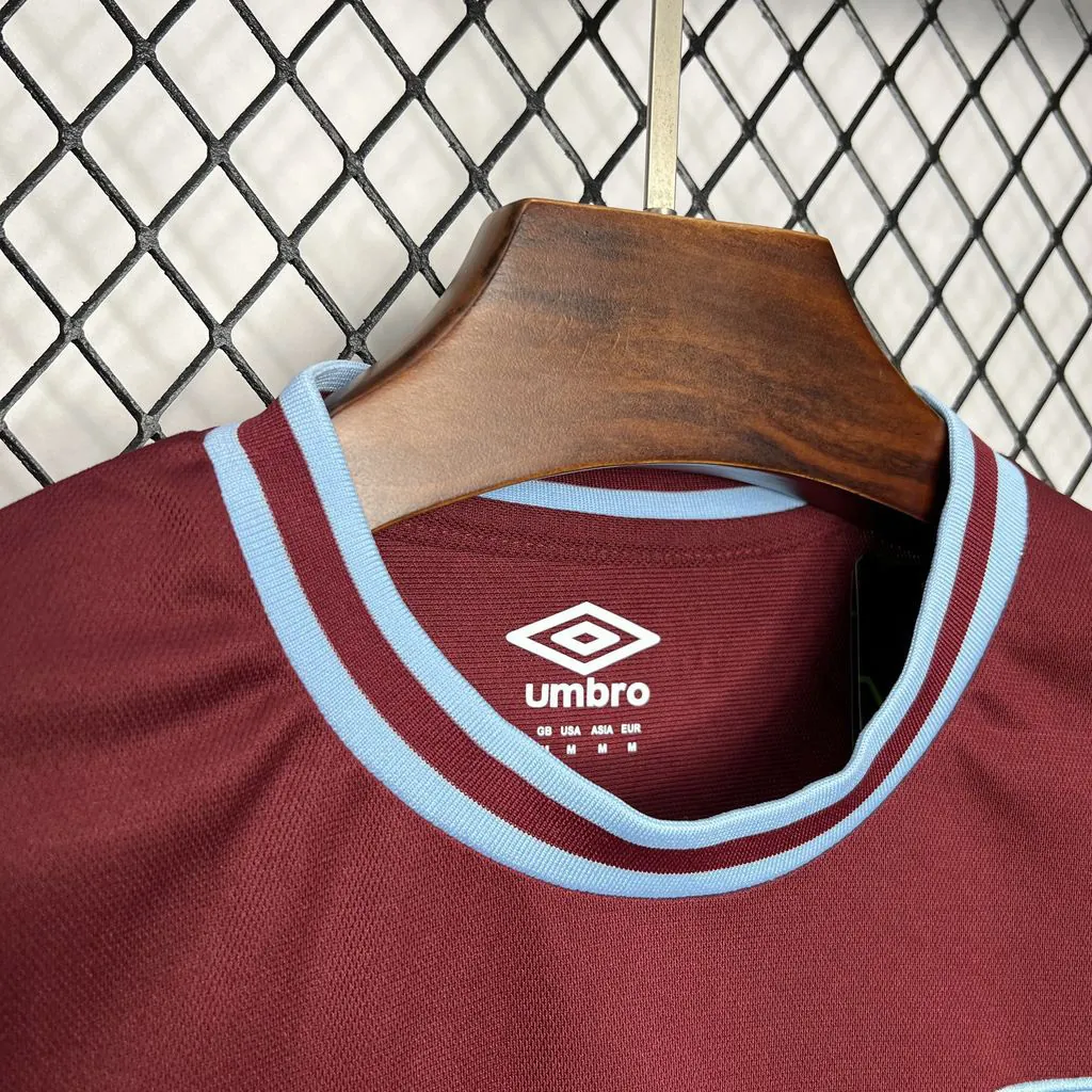 24-25 West Ham Home Kit Football Apparels Sport AAAAJersey Yupoo 2