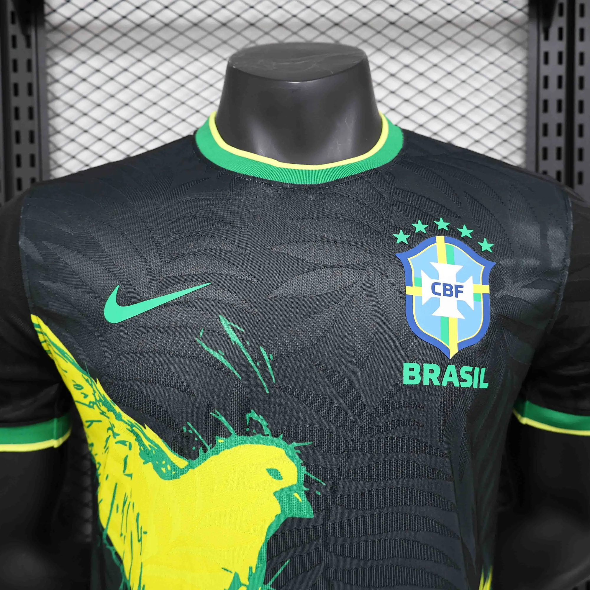 2024 Brazil Black Birds Special Edition Player Version Shirt AAAAJersey Supplier Yupoo 1