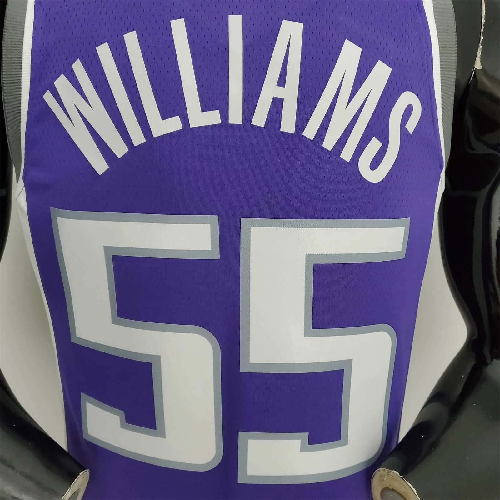 75th Anniversary Kings Williams#55 Black Purple 7