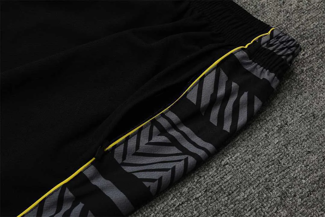 22-23 Dortmund Training Suit Short Sleeve Kit Grey 9
