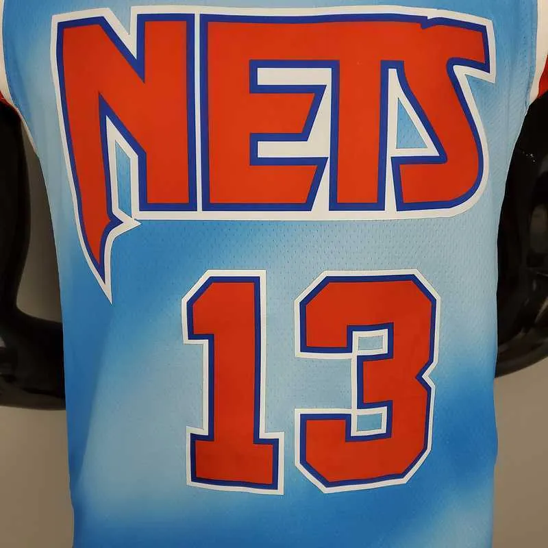 New Nets Harden #13 Retro Limited Edition Blue 4