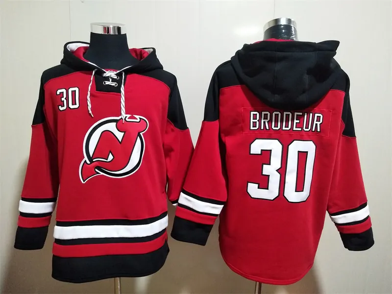 Jersey Devils Hoodie Ice Hockey jersey 【ID4161412】M-3XL 新泽西魔鬼 队帽衫冰球服 4