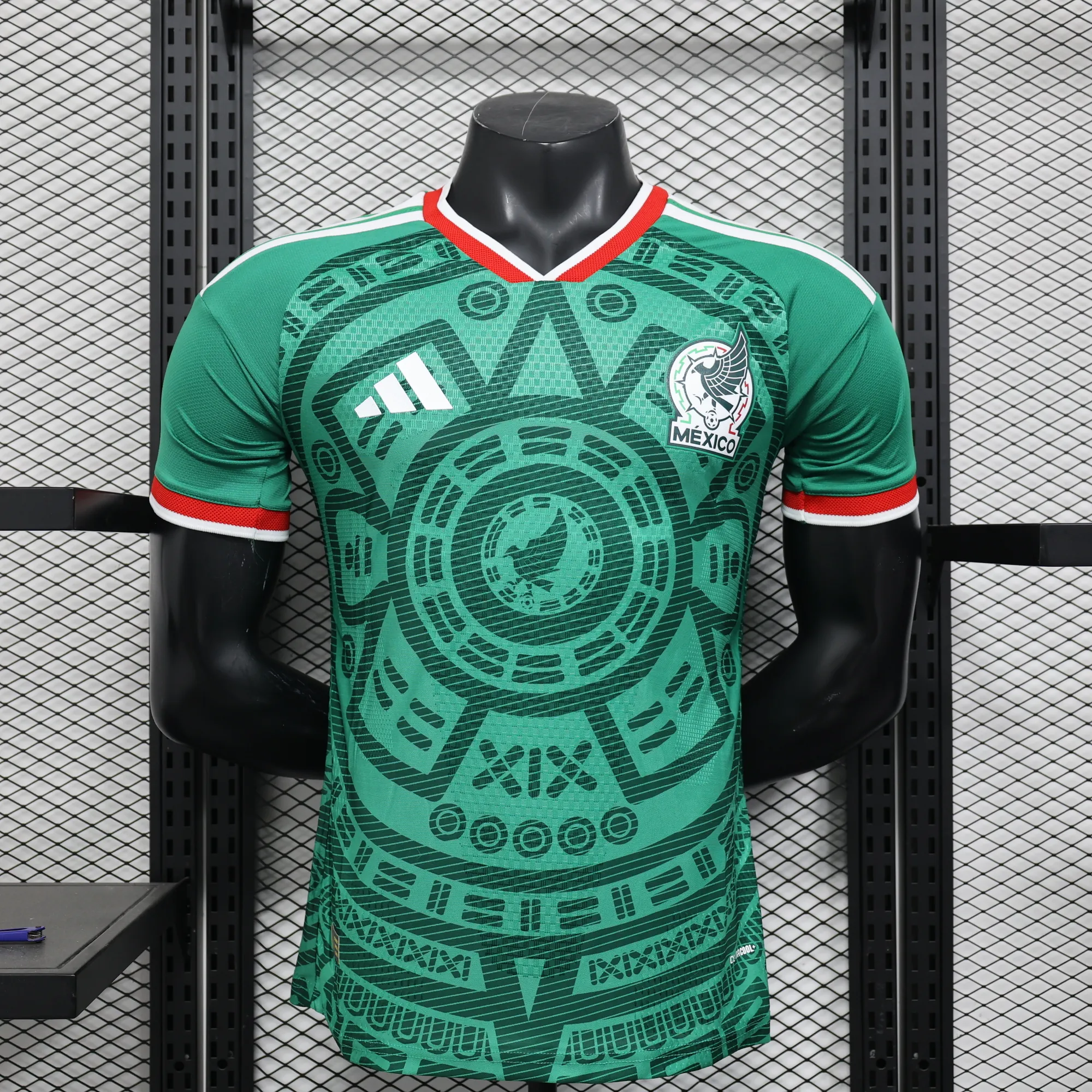 2026 Mexico World Cup home Kit Player Version Shirt Football AAAAJersey Dropship Yupoo 10