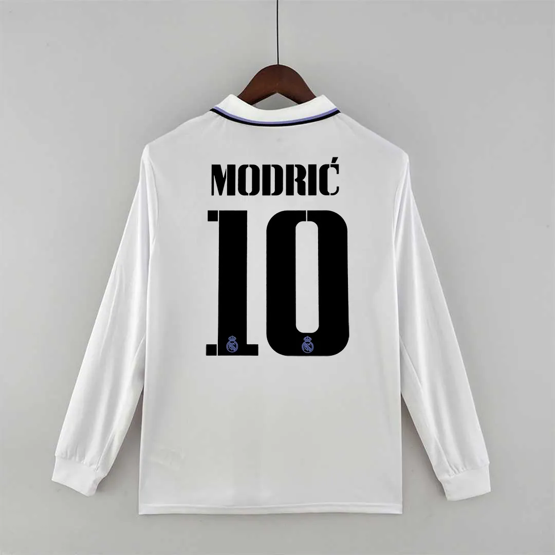 22-23 Real Madrid home long sleeve 15