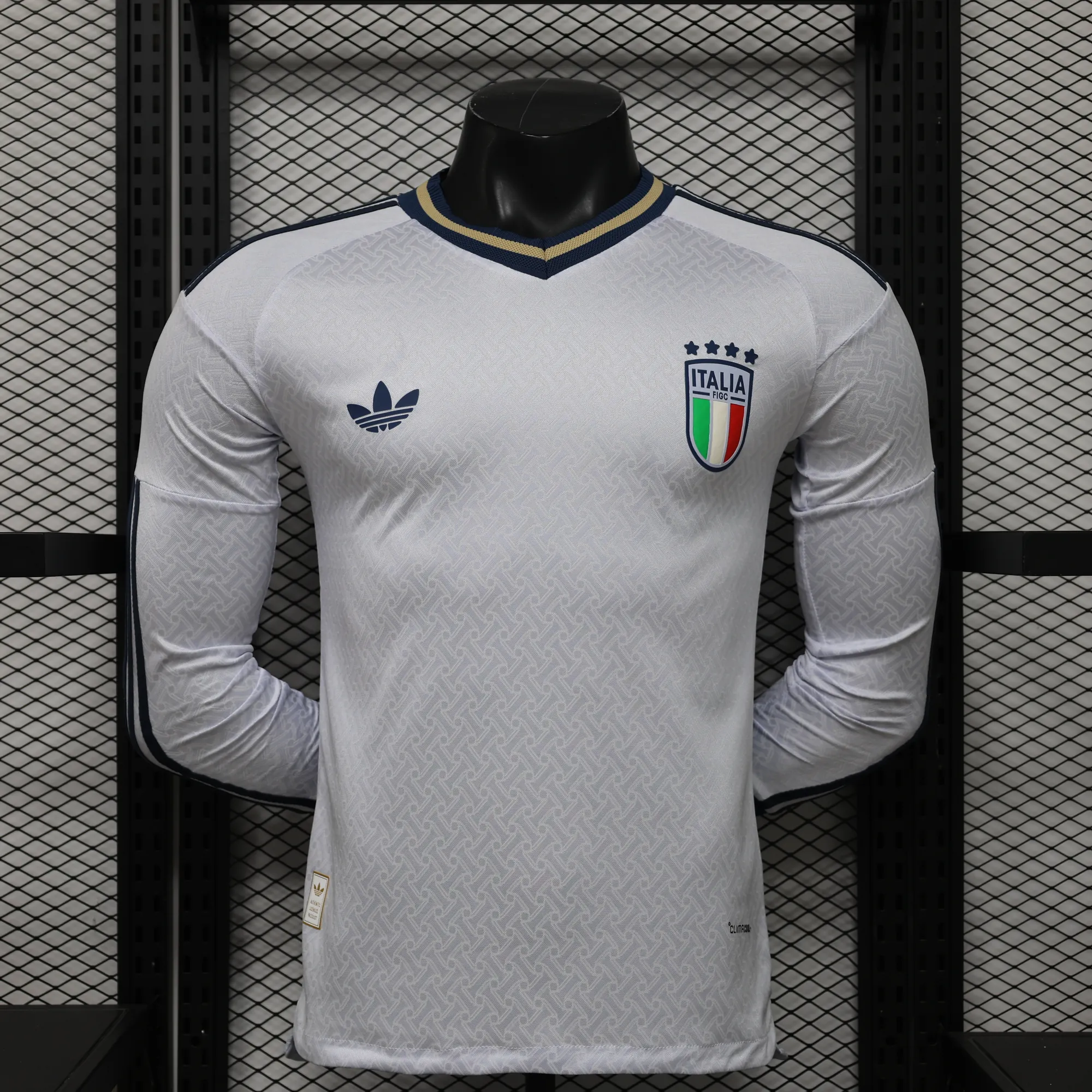 2026 Italy Away Mens Kit Football Player Version Long Sleeve Shirt AAAAJersey Supply Yupoo 9 2