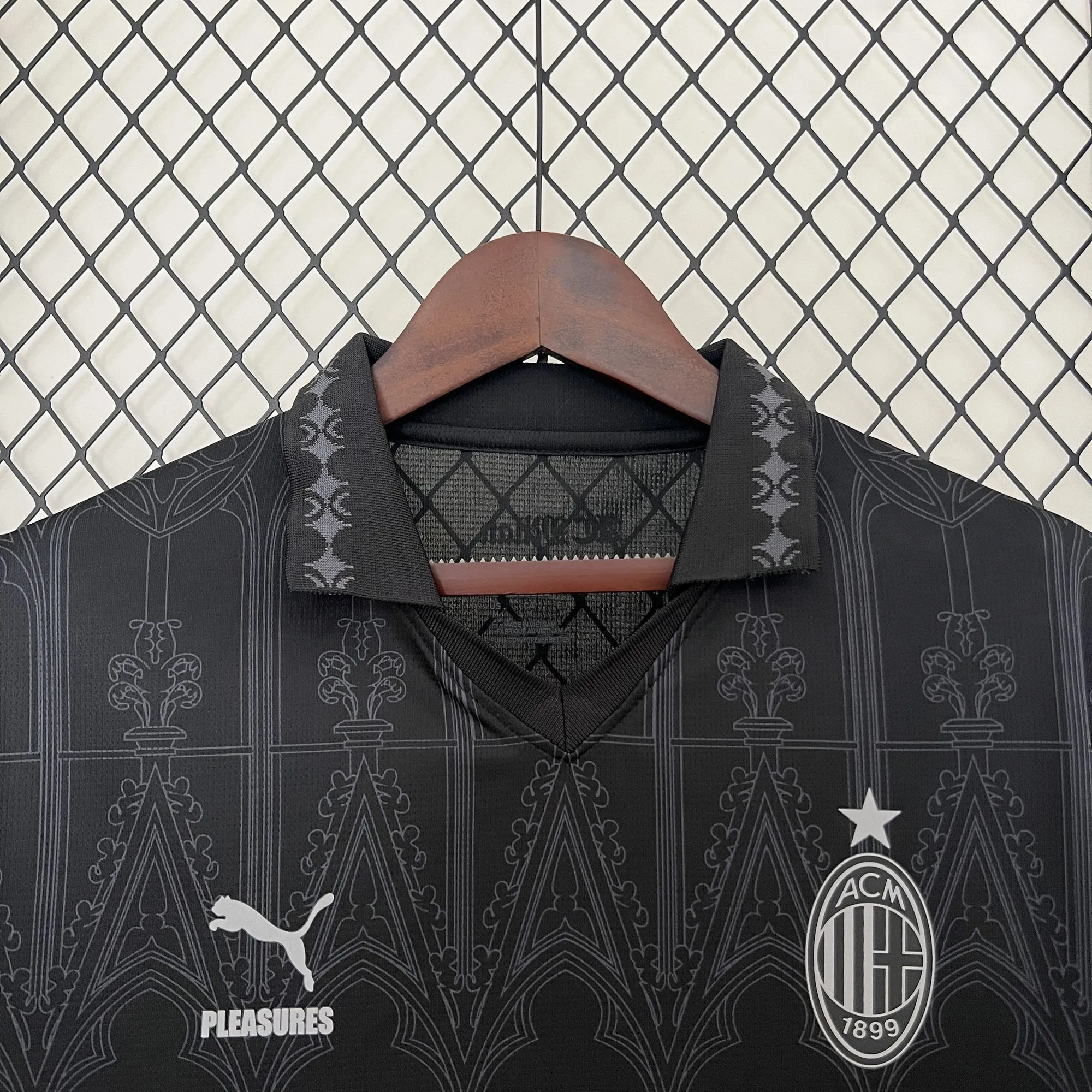 23-24 AC Milan Fouth Kit Black Shirt Jerseys World Yupoo 7
