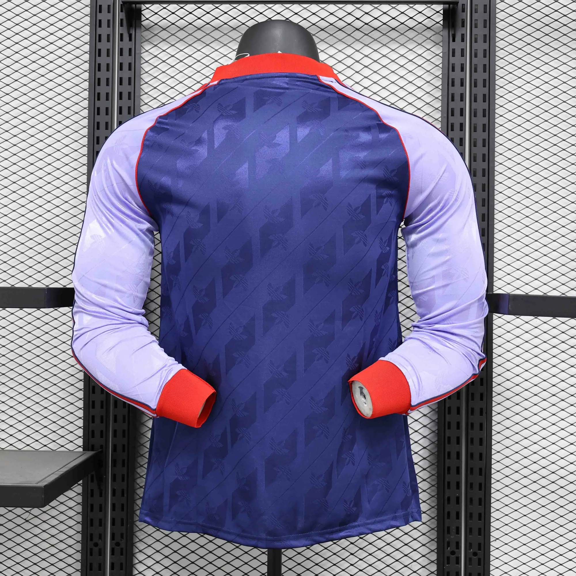 24-25 Arsenal LFSTLR Purple Long Sleeve Kit Player Version Shirt AAAAJersey Supplier Yupoo 1