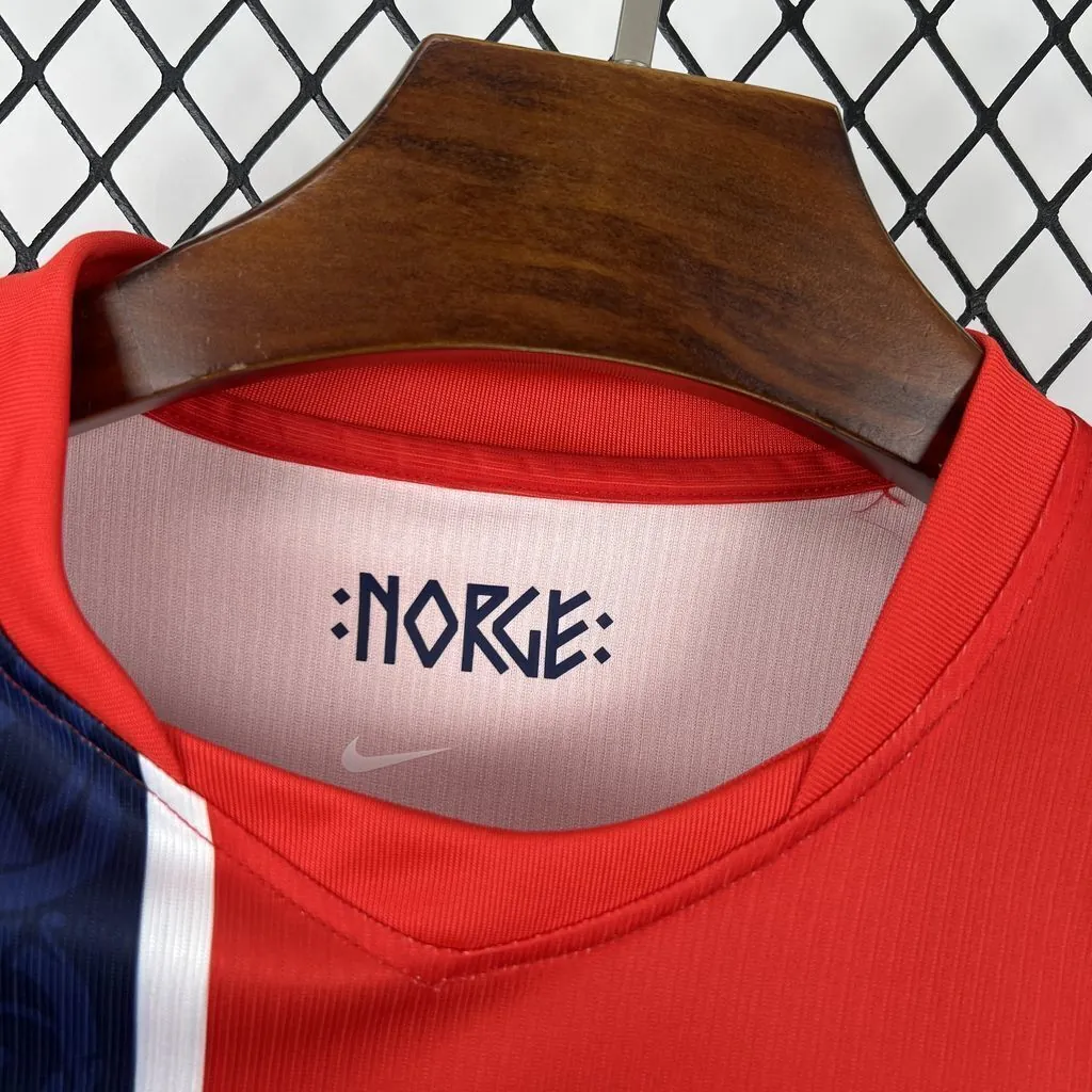 World Cup 2026 Norway Home Mens Red Kit Soccer T-Shirt AAAAJersey Supply Yupoo 1