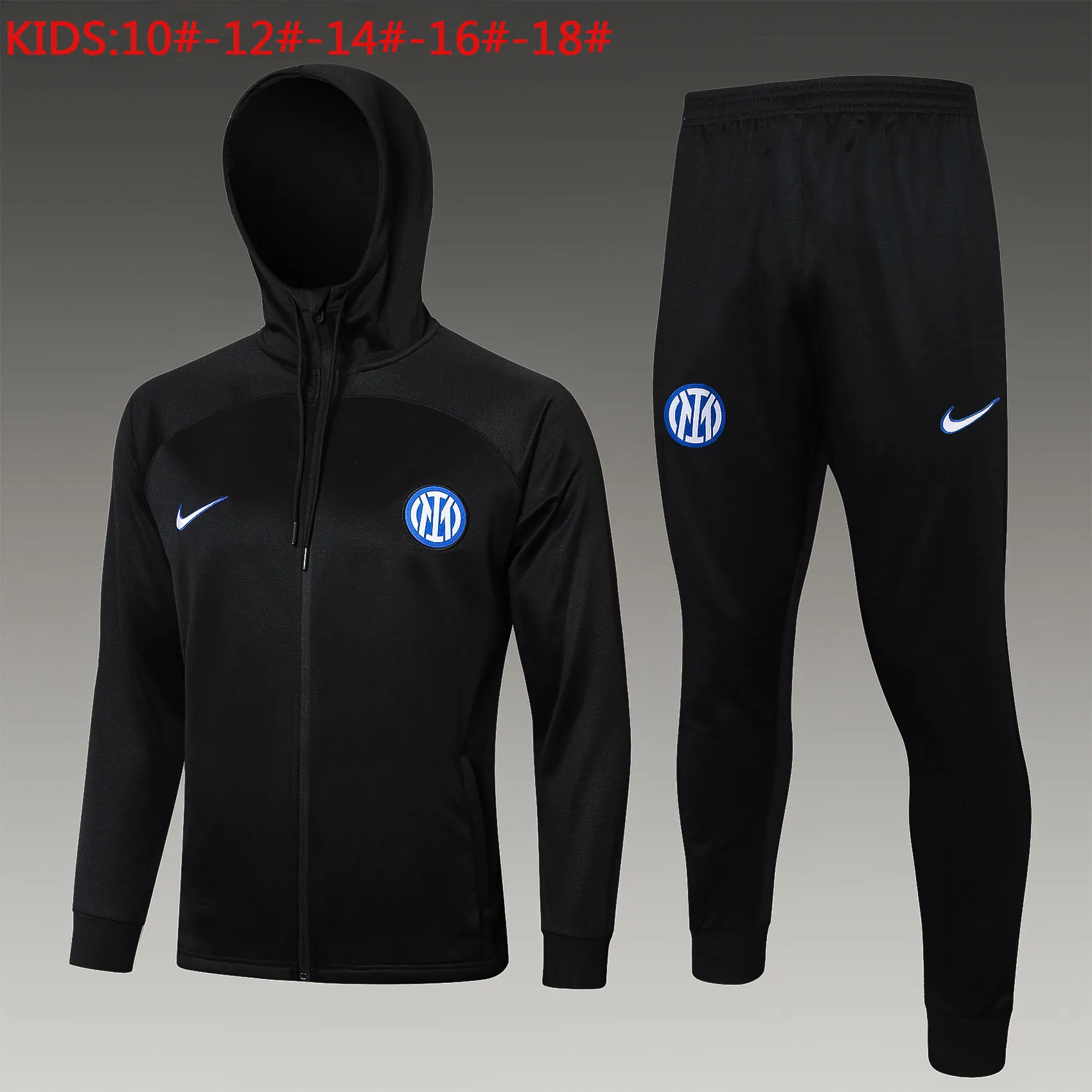 24-25 Inter Milan Kids Hoodie Jackets Football Shirts 1