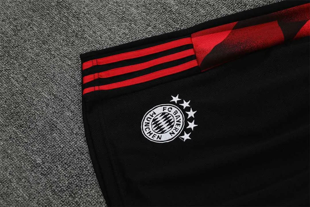 22-23 Bayern Training Suit Short Sleeve Kit Red 9
