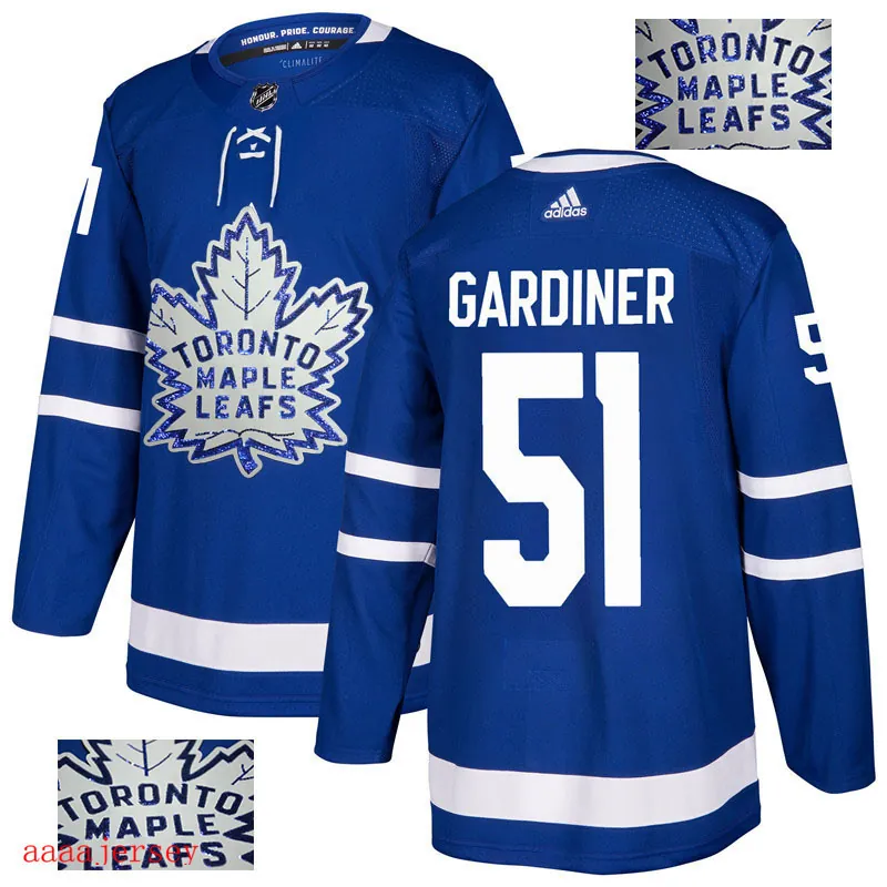 2018 Toronto Maple Leafs ice hockey jersey M-3XL 多伦多枫叶队时尚亮片款冰球服 6