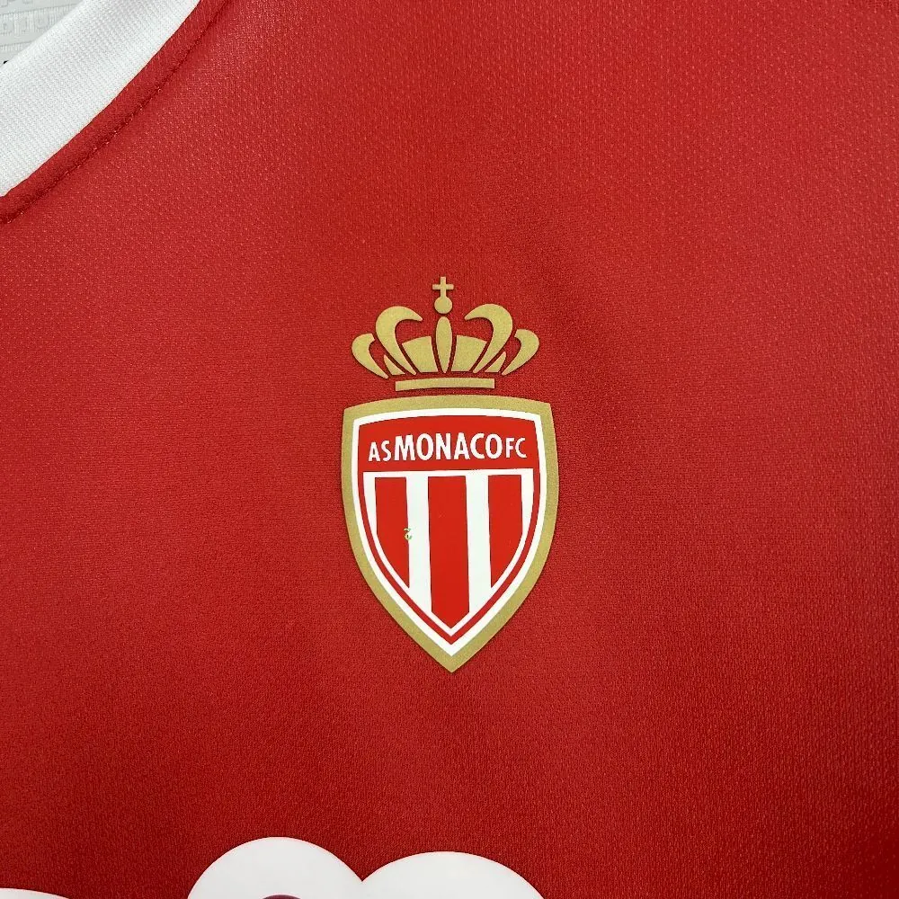 25-26 Monaco Home Shirt Football Apparels ete Sino AAAAJersey Supply Yupoo 3