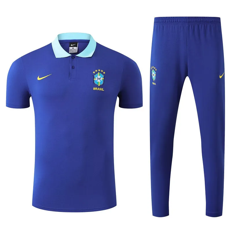 25-26 Brazil Training POLO Kit Soccer AAAAJersey Yupoo 3