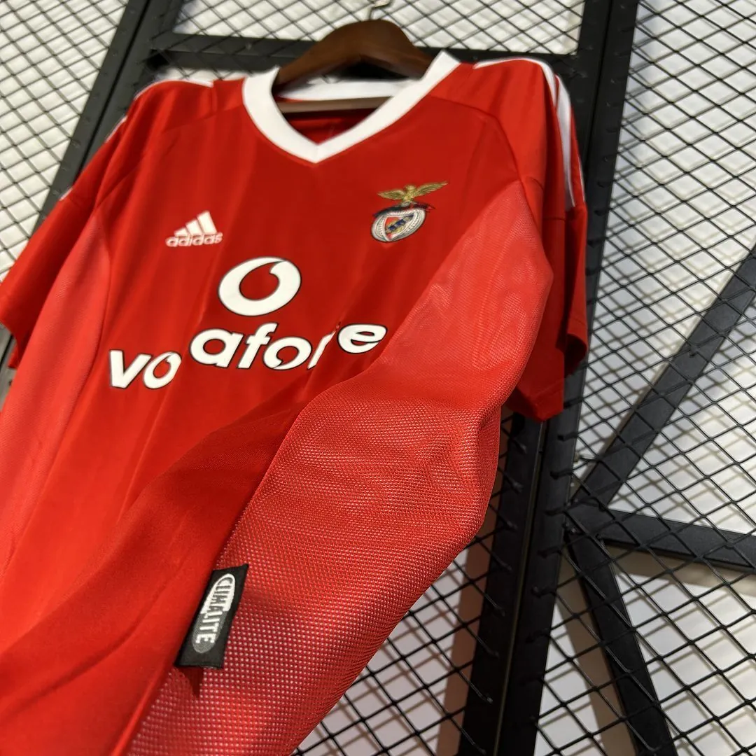 02-03 Benfica Home Retro Kit Vintage Shirt Soccer AAAAJersey Yupoo 5
