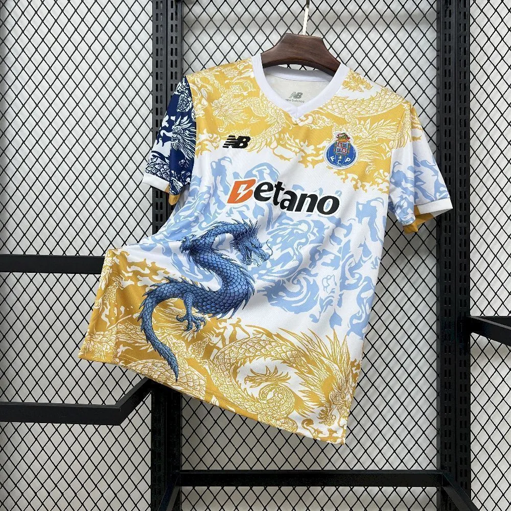 25-26 Porto Special Dragon Kit Football T-Shirt AAAAJersey Wholesale Yupoo 6