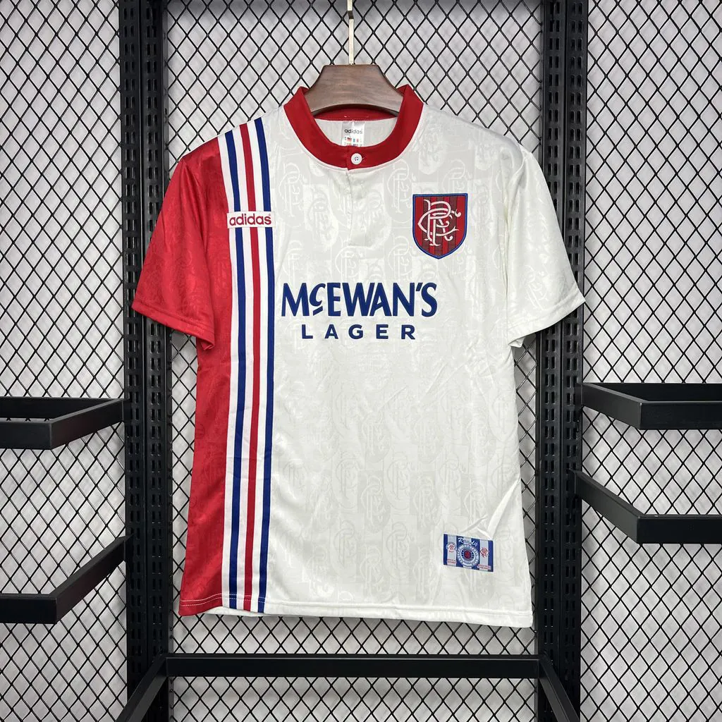 96-97 Rangers Away Retro Kit Vintage Shirt Sport AAAAJersey Yupoo 9