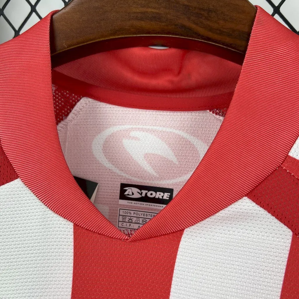 08-09 Sporting de Gijón Home Retro Kit Vintage Shirt AAAAJersey Supply Yupoo 3