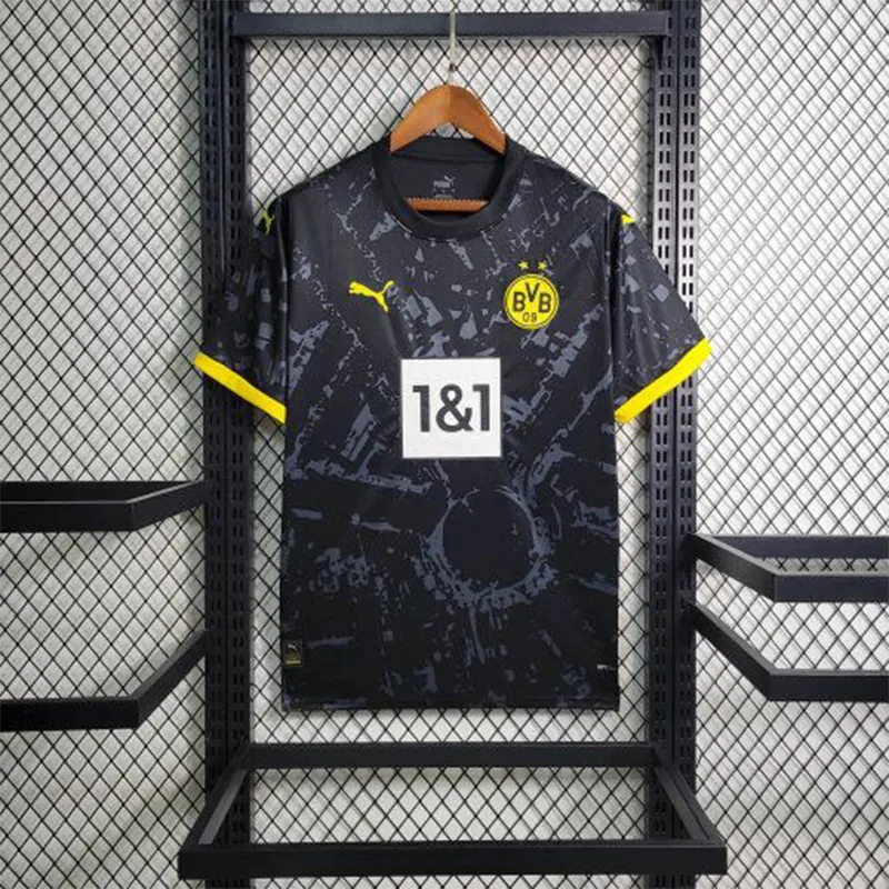 23-24 Dortmund Away S-4XL Cheap Soccer Jerseys 6