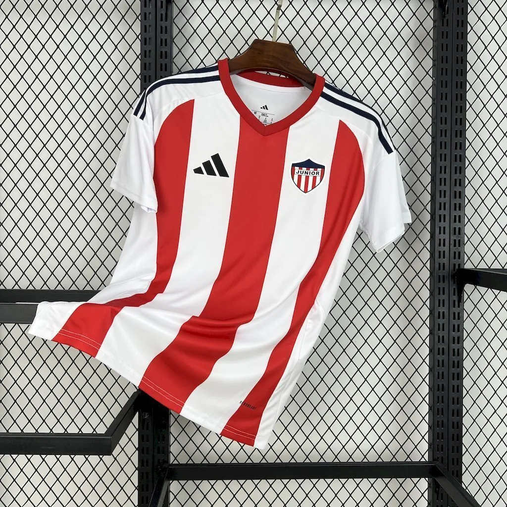 25-26 Barranquilla Home Shirt Football Uniforms AAAAJersey Yupoo 7