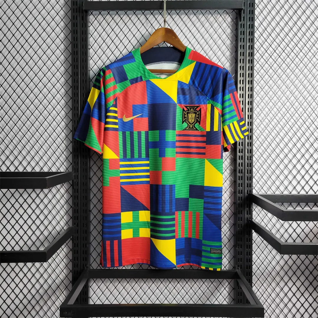 2223 Portugal Colorful Training Suit 9