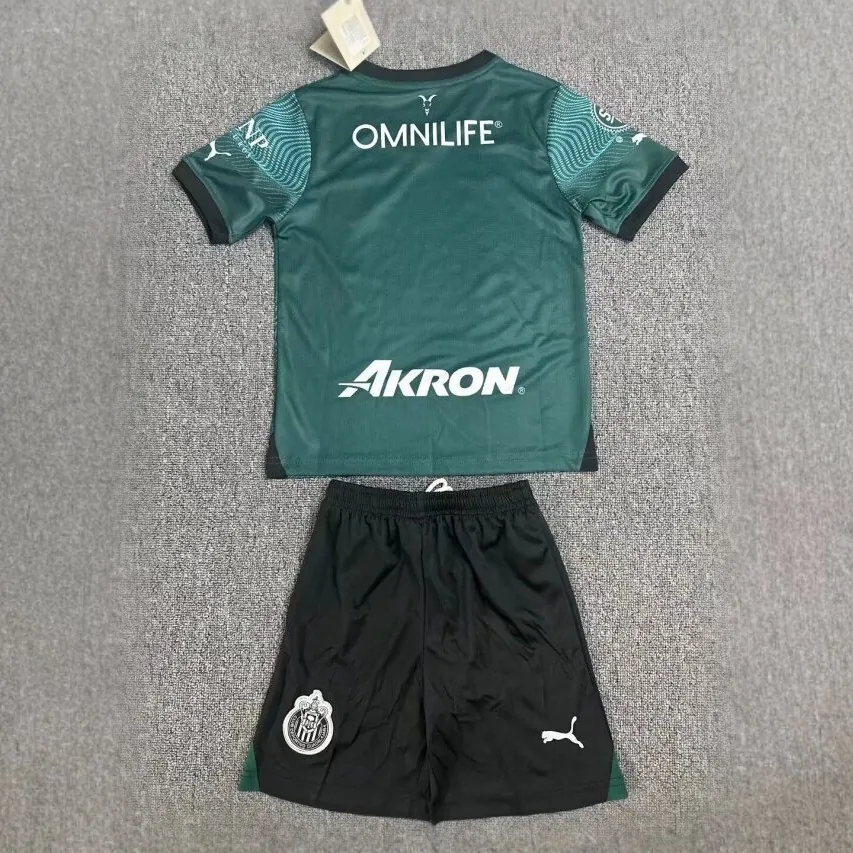 23-24 Chivas Guadalajara Third Kids Kit Soccer Jerseys Yupoo 1
