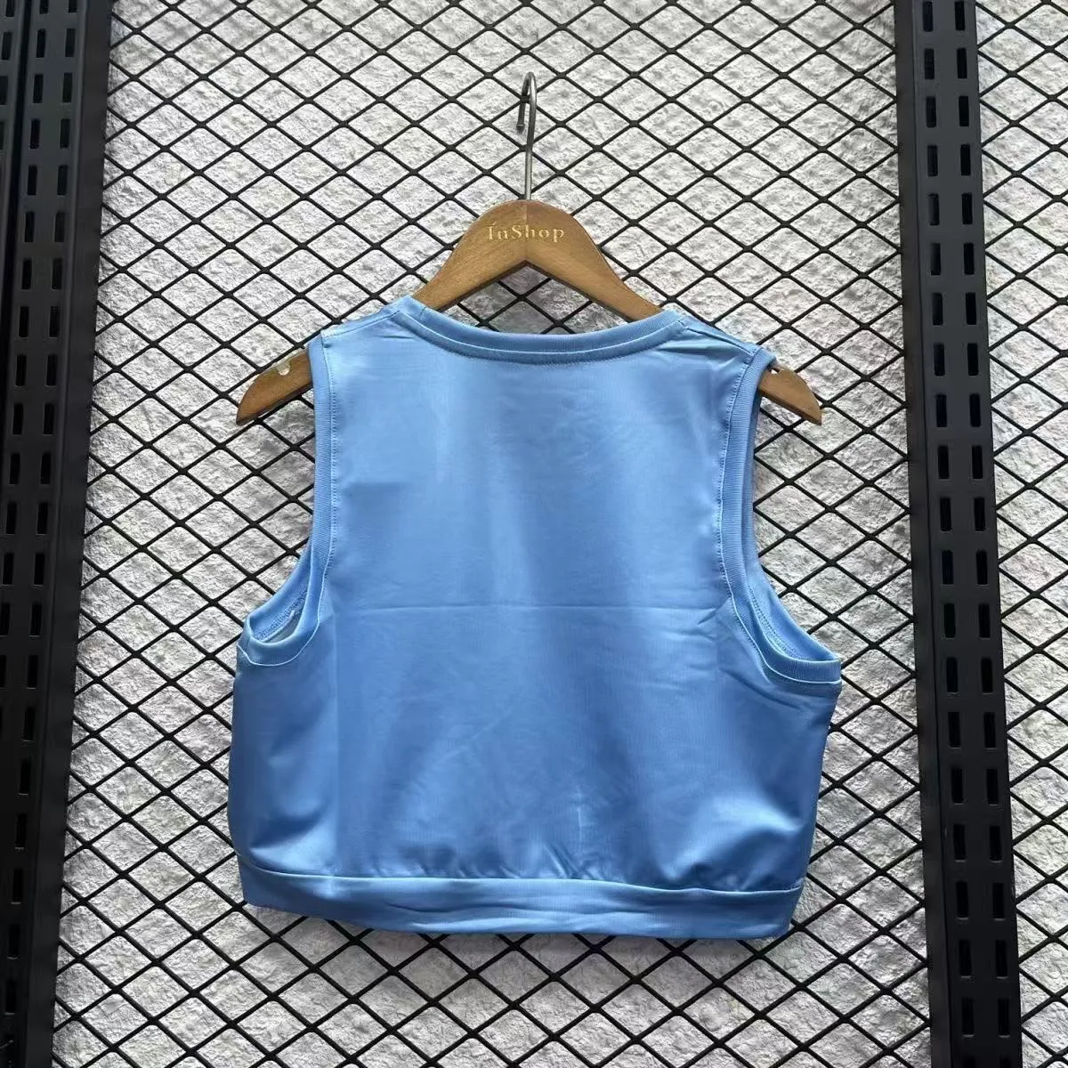 25-26 Manchester City Home Women Yoga Vest Kit Soccer T-Shirt AAAAJersey Supply Yupoo 1