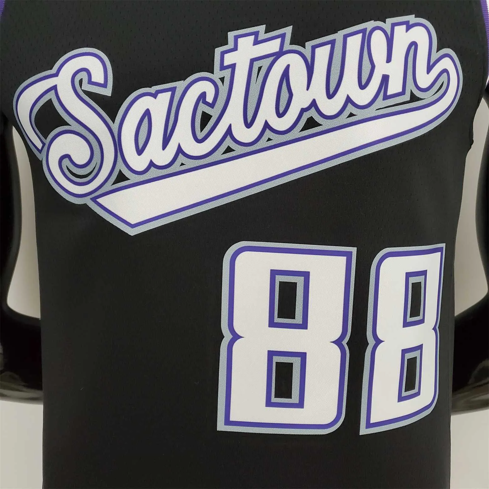 2022 Season QUETA#88 Kings City Edition Black NBA Jersey 9