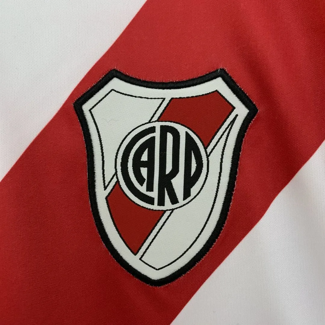 06-07 River Plate Home Retro Kit Vintage Shirt AAAAJersey Dropship Yupoo 5