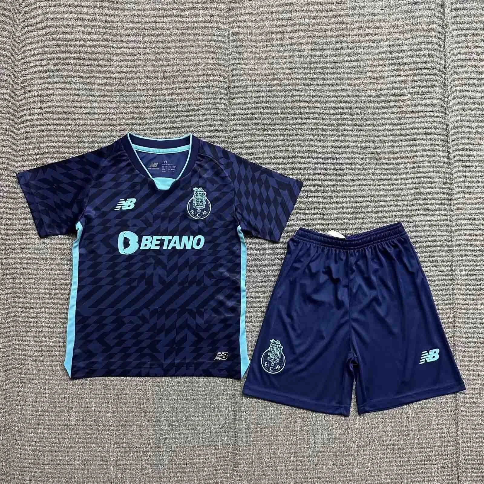 24-25 Porto Third Kid Kits Youth Apparels Sport AAAAJersey Yupoo 6
