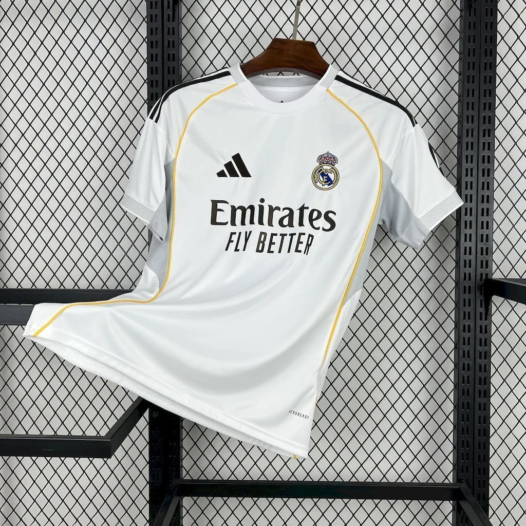 25-26 Real Madrid Home Kit Football T-Shirt AAAAJersey Dropship Yupoo S-4XL 6