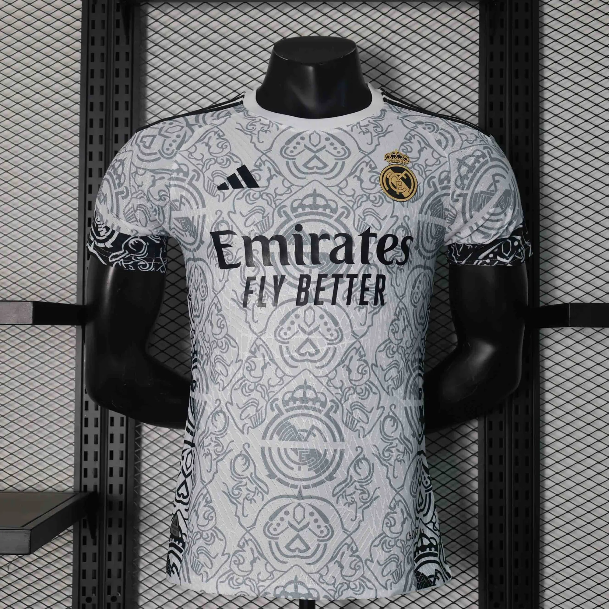 23-24 Real Madrid Special EditionWhite Player Version Concept Kit Football AAAAJersey Supplier 7