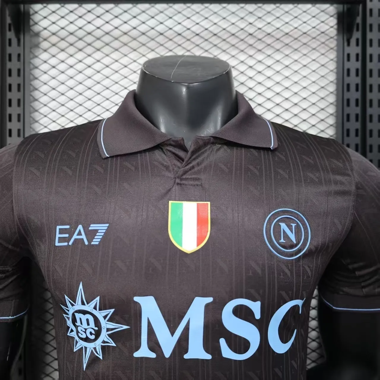 25-26 Napoli Special Edition Polo Kit Football T-Shirt Player Version AAAAJersey Supply Yupoo 3