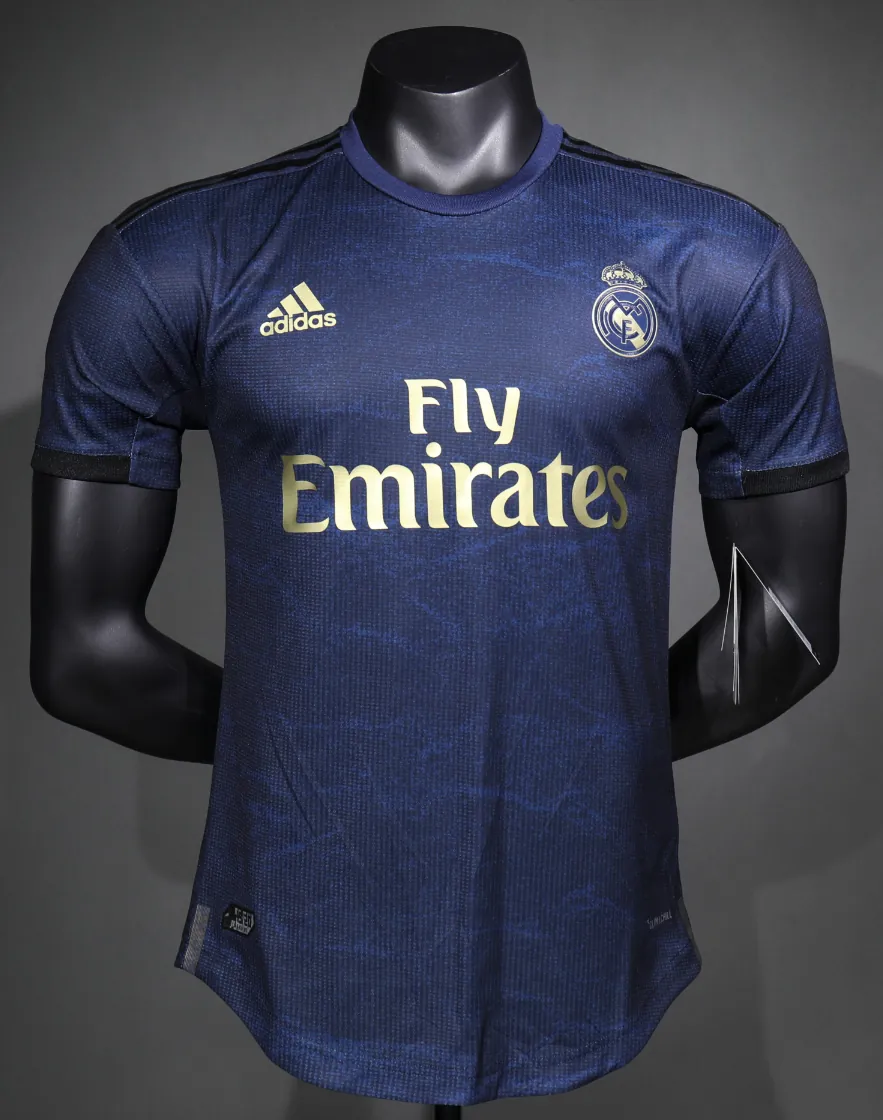 19-20 Real Madrid Away Retro Kit Vintage Player Version Sino Shirt AAAAJersey Dropship Yupoo 7