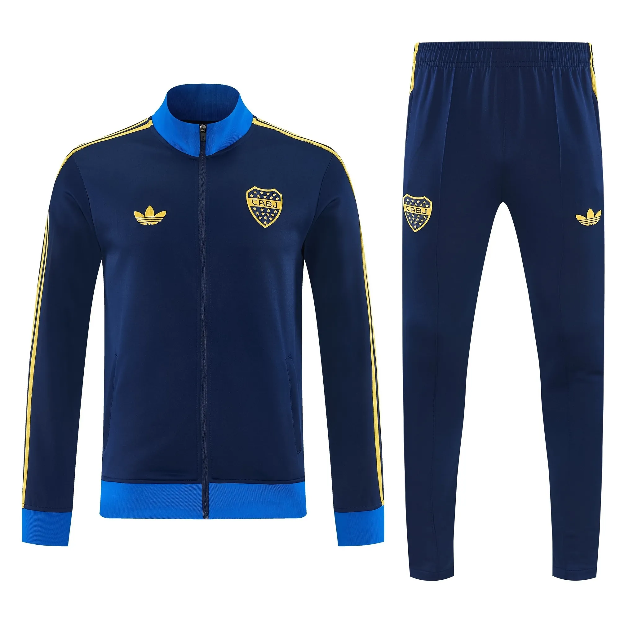 26-27 Boca Juniors Mens Kit Full Zipper Jacket Football Tracksuit Yupoo 4 4