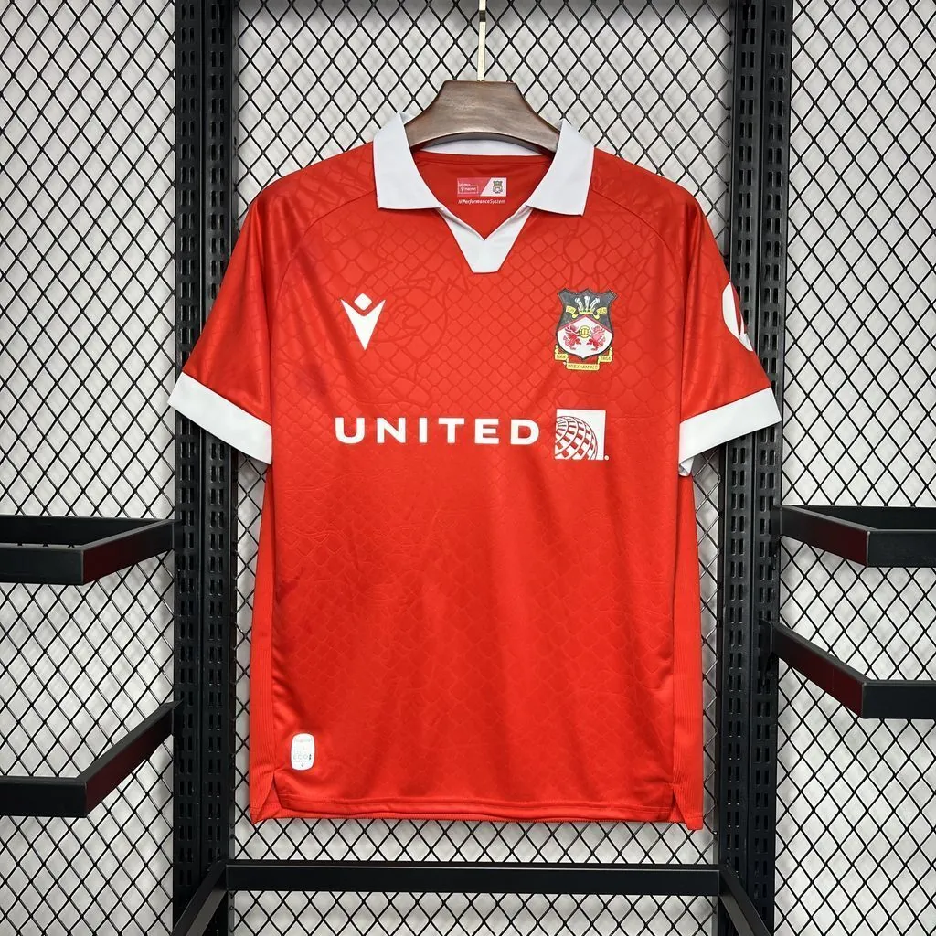 24-25 Wrexham Home Shirt Soccer Uniforms Soccer AAAAJersey Yupoo 8