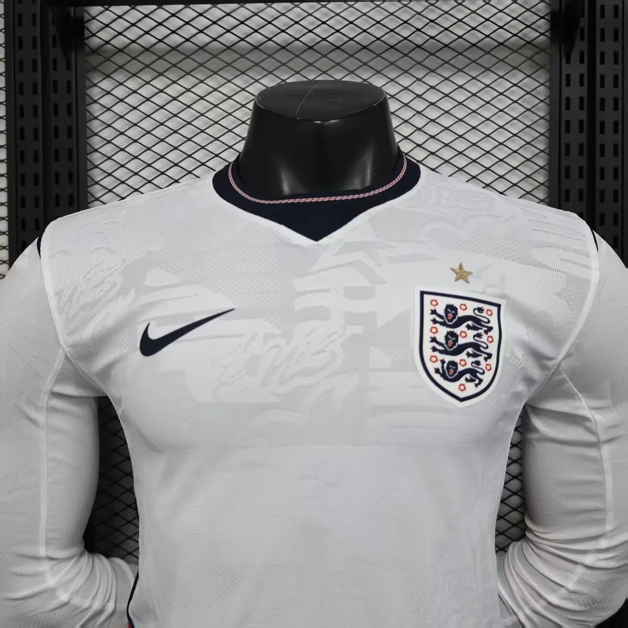 2026 World Cup England Home Kit Player Version Long Sleeve Football Shirt AAAAJersey Dropship Y 4