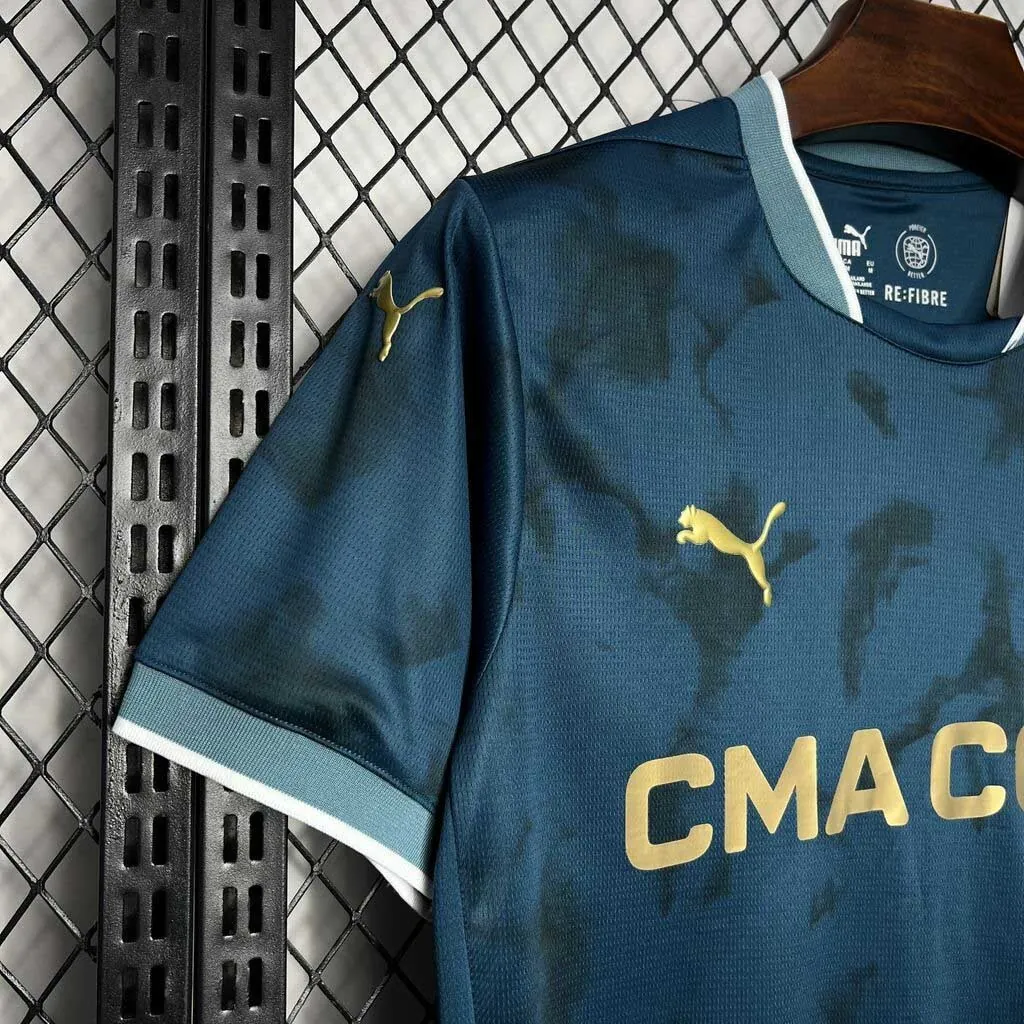 24-25 Marseille Away Kit Football Apparels Sport AAAAJersey Yupoo 4
